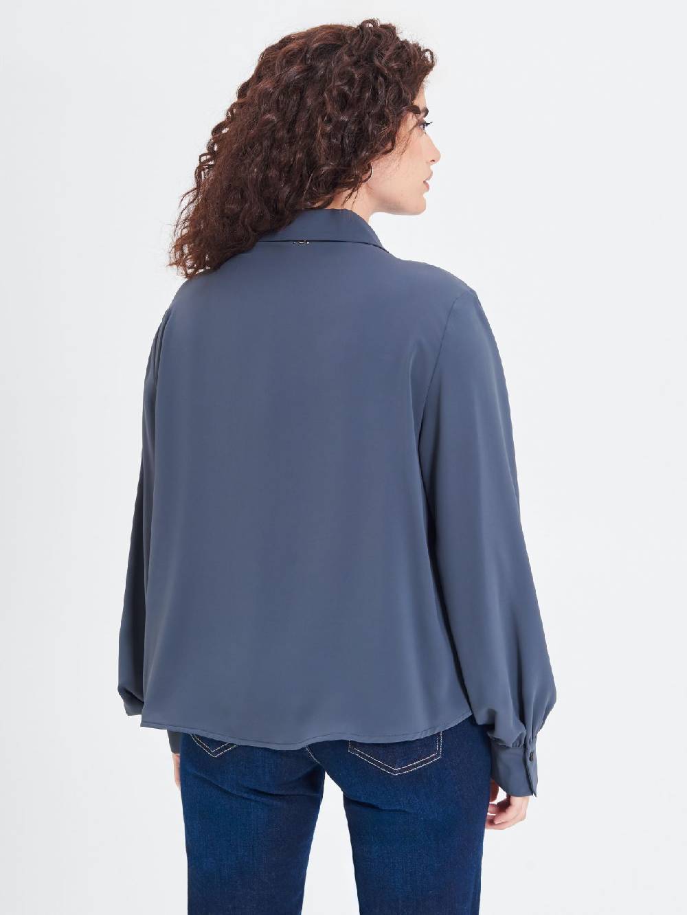 Rinascimento Camicia Curvy Volants