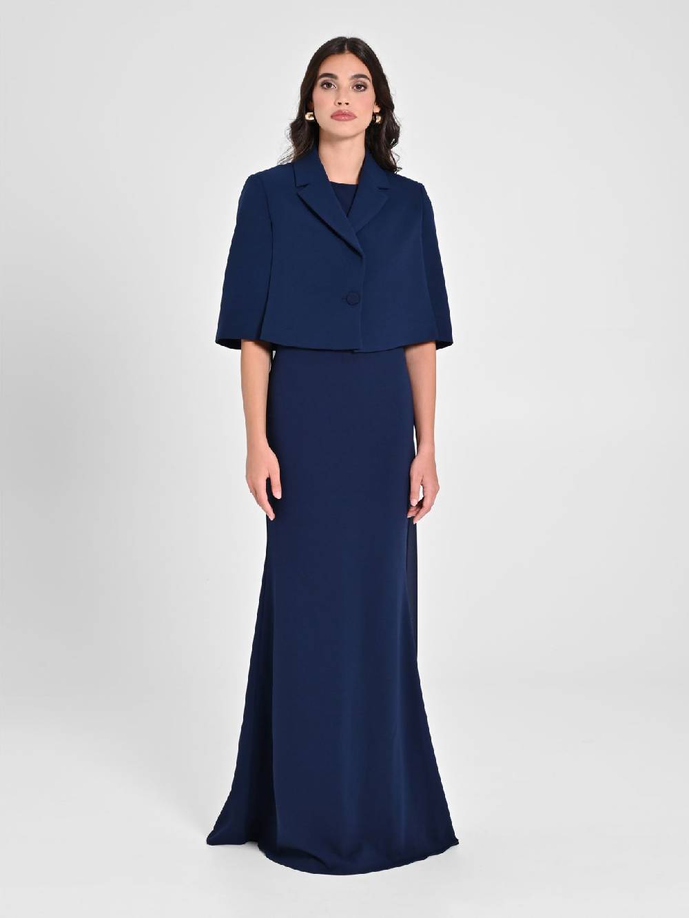 Rinascimento Cappa Con Bottone Ricoperto