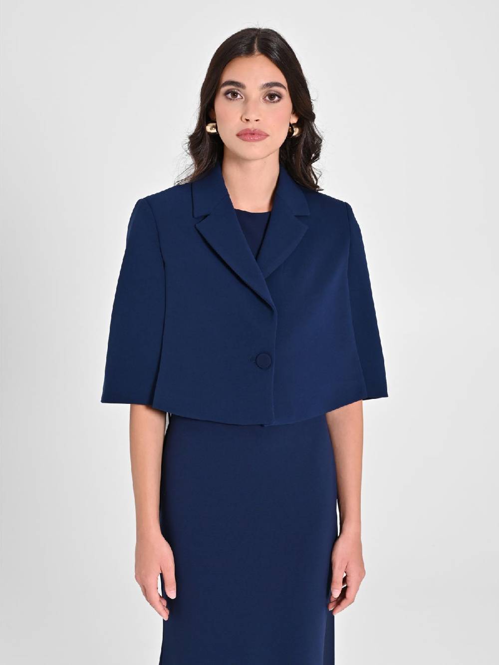 Rinascimento Cappa Con Bottone Ricoperto