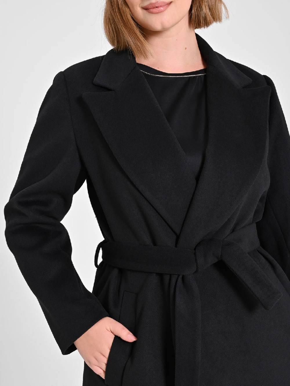 Rinascimento Cappotto Curvy Nero