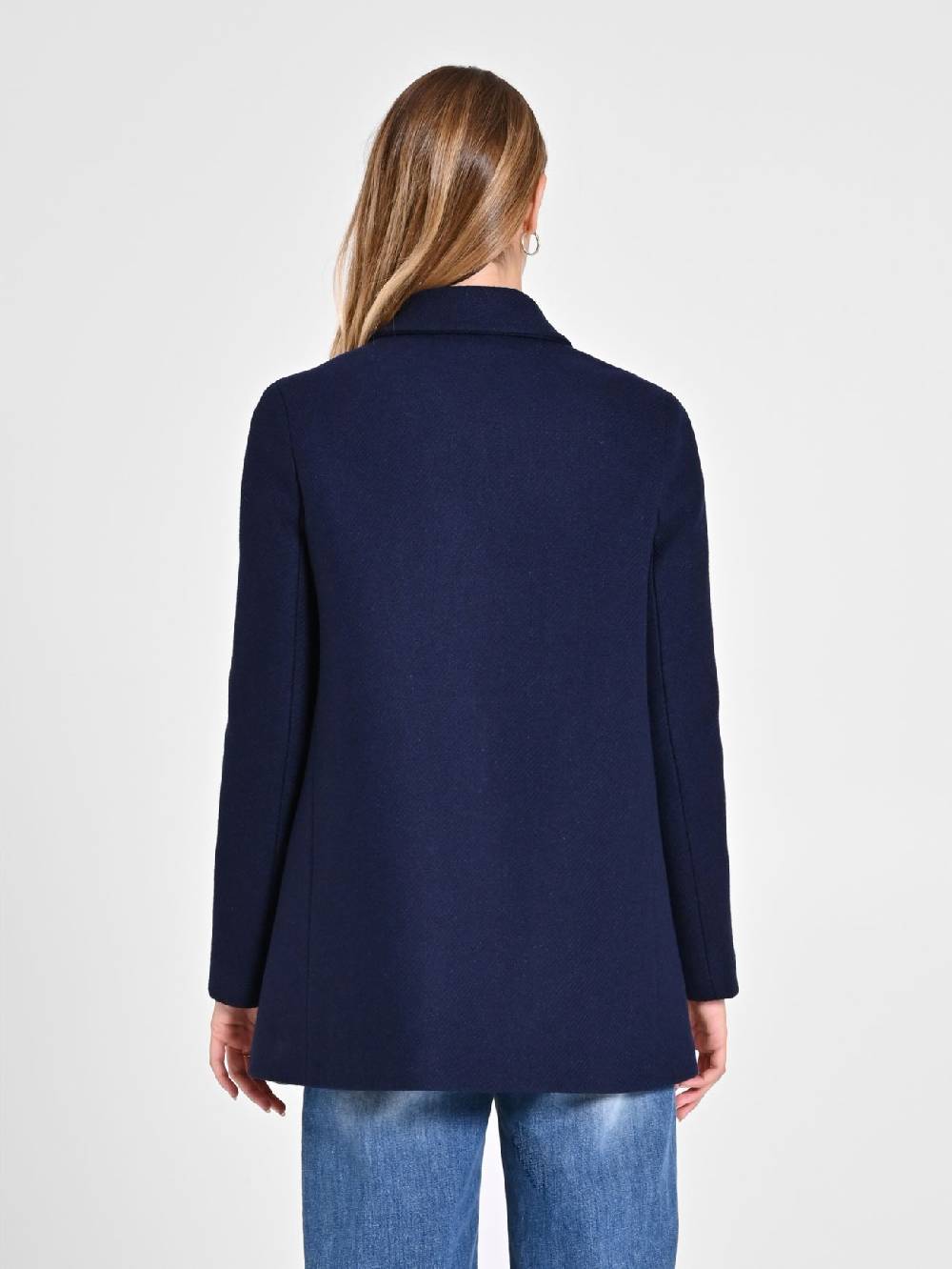 Rinascimento Cappotto Doppiopetto Blu