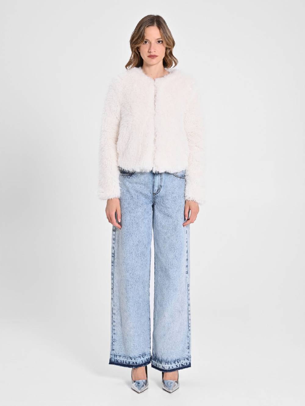 Rinascimento Cappotto Faux Fur