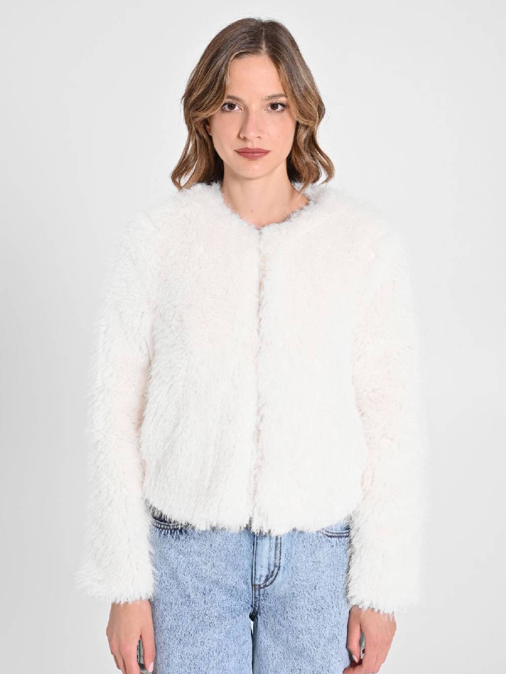 Rinascimento Cappotto Faux Fur