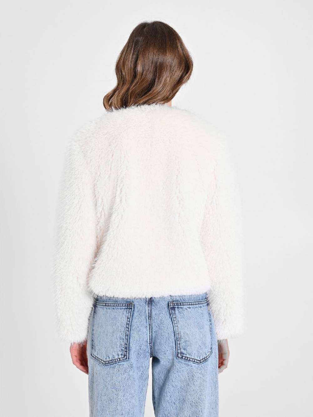 Rinascimento Cappotto Faux Fur