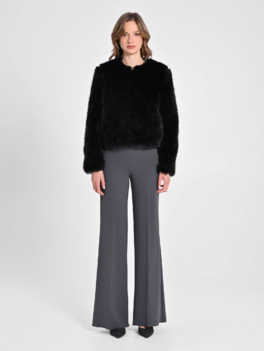 Rinascimento Cappotto Faux Fur