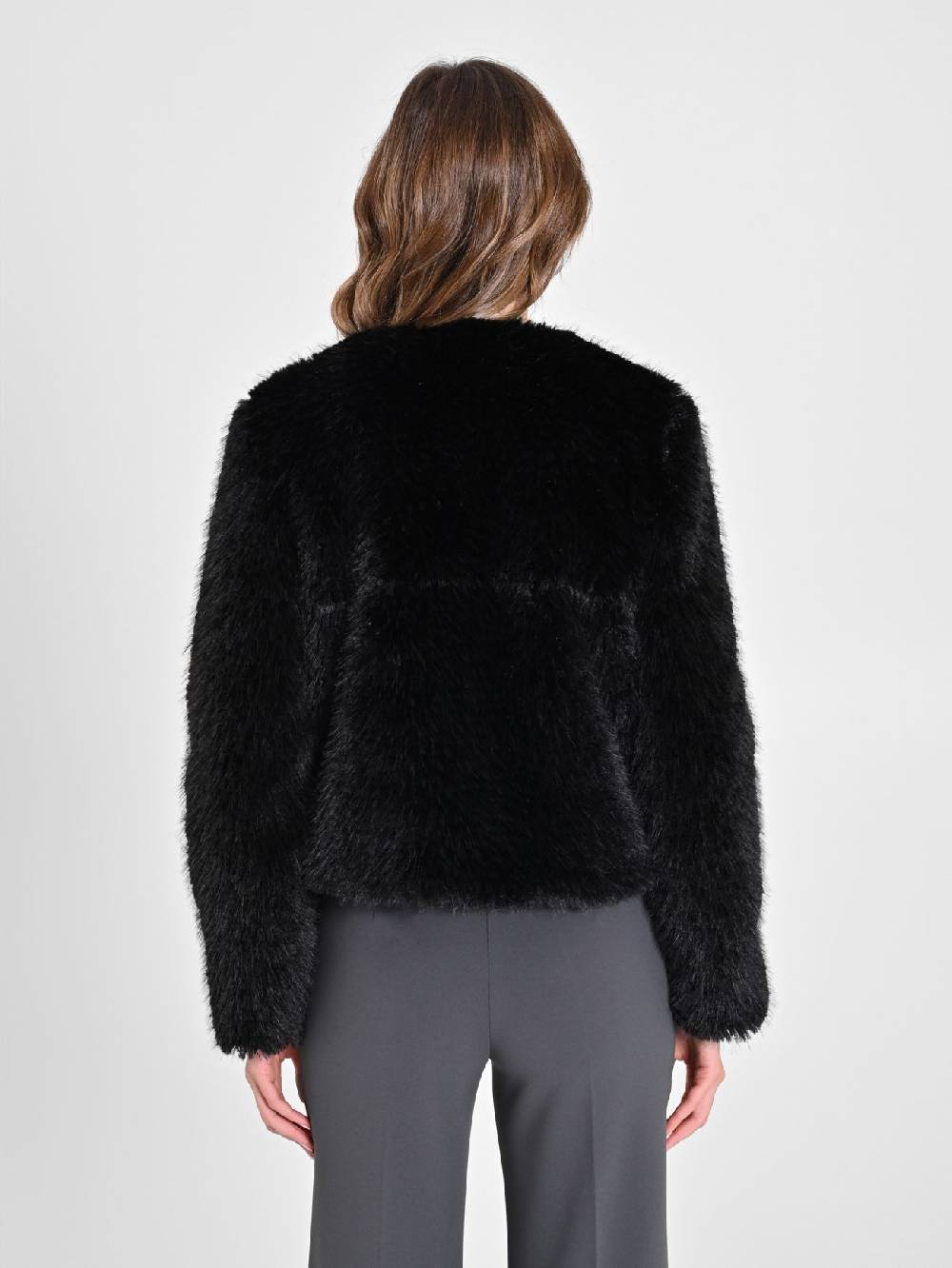 Rinascimento Cappotto Faux Fur