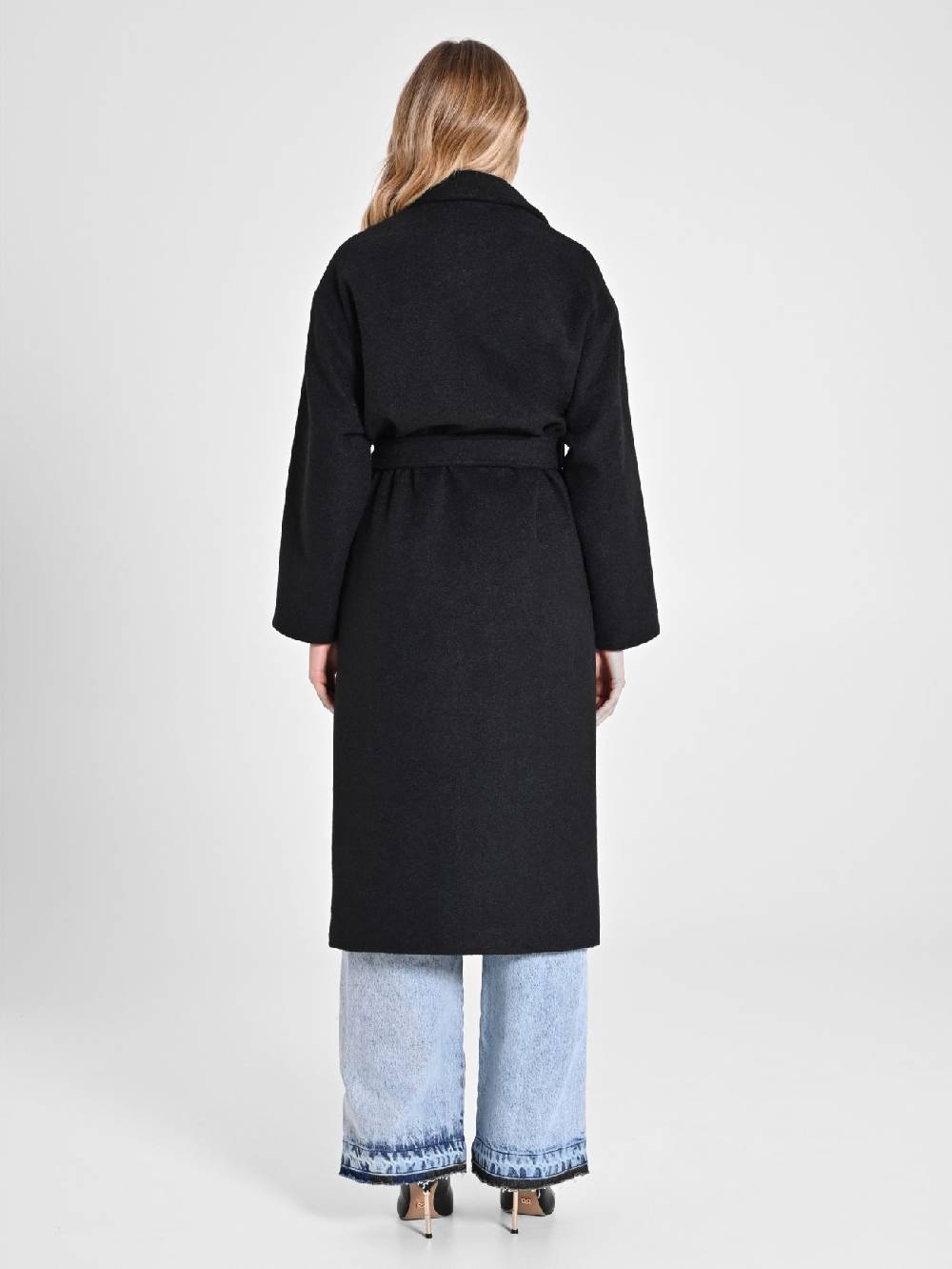 Rinascimento Cappotto Lungo Con Rose