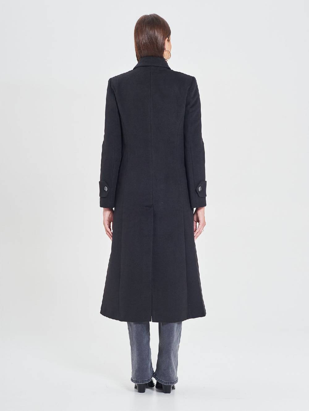 Rinascimento Cappotto Lungo Nero