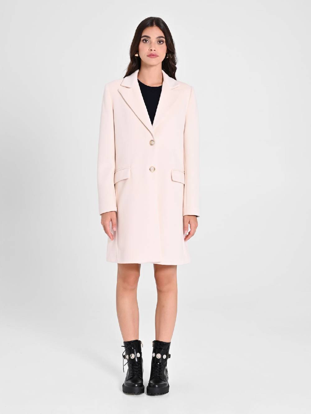 Rinascimento Cappotto Medio Beige