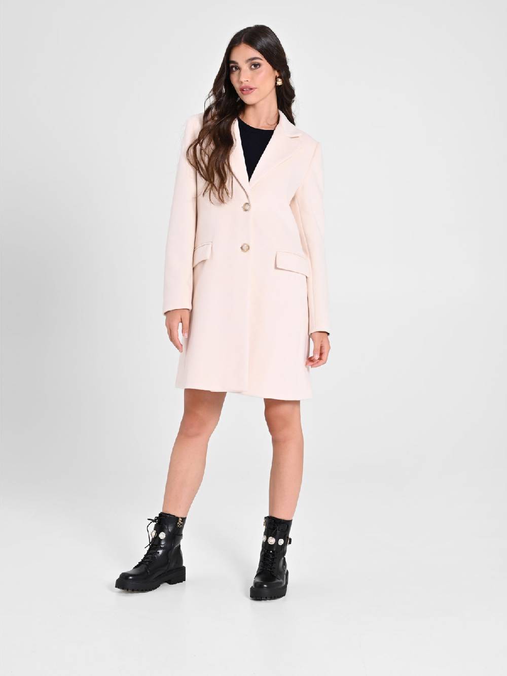 Rinascimento Cappotto Medio Beige