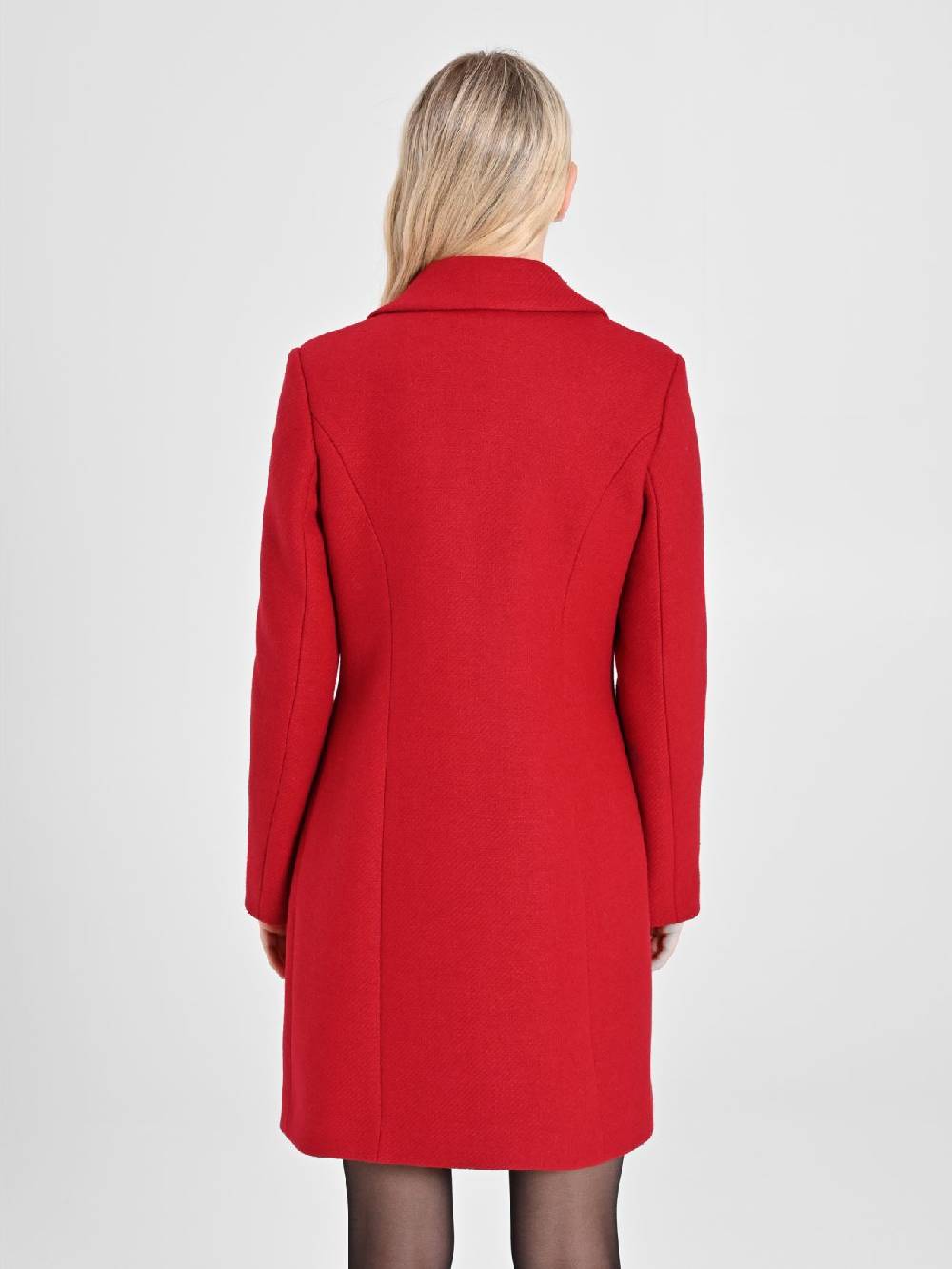 Rinascimento Cappotto Rosso Con Zip