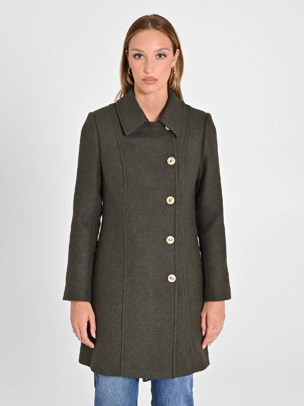 Rinascimento Cappotto Verde Muschio