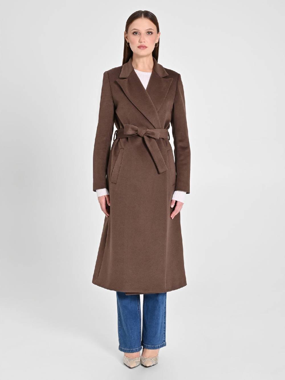 Rinascimento Cappotto Vestaglia Cioccolato