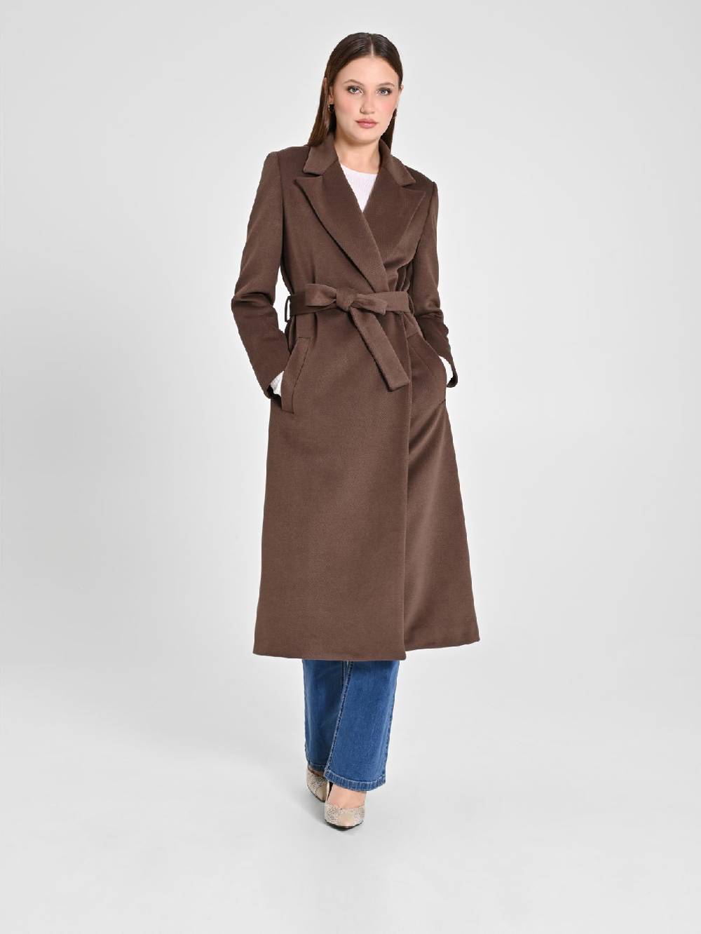 Rinascimento Cappotto Vestaglia Cioccolato