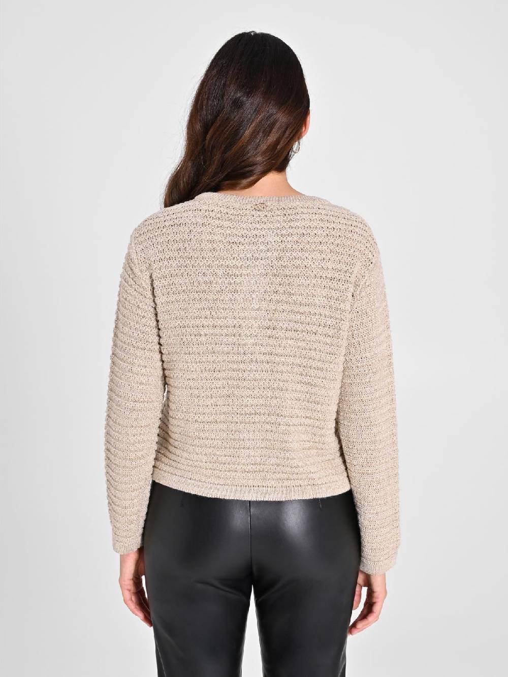 Rinascimento Cardigan Lurex Oro