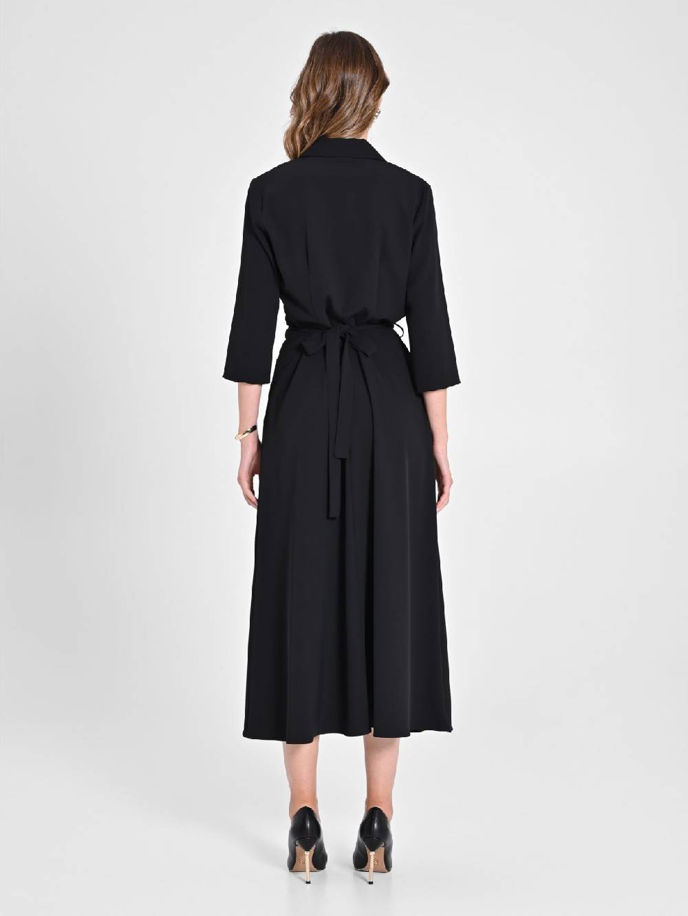 Rinascimento Chemisier Midi Nero