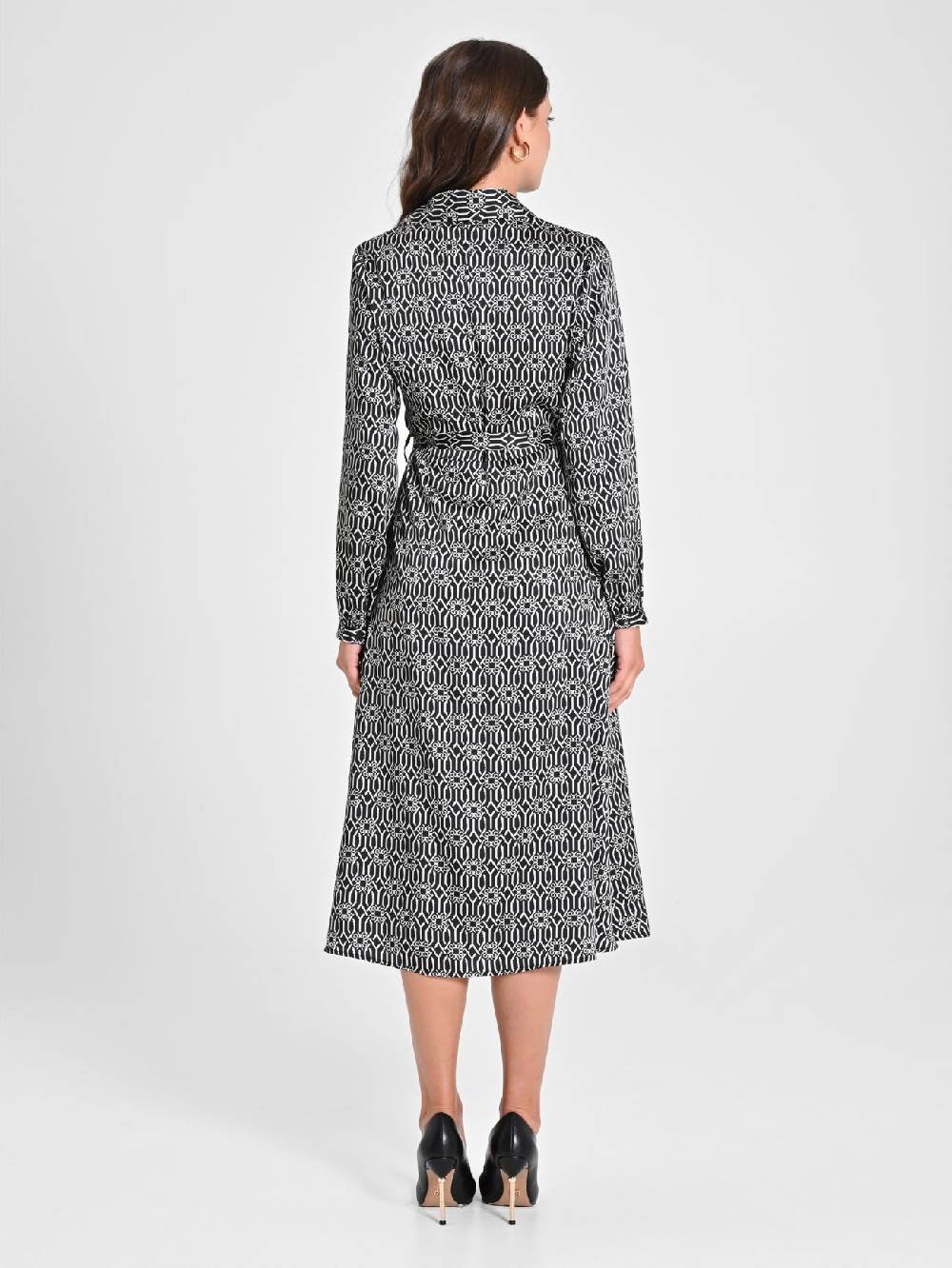 Rinascimento Chemisier Monogram Black & White