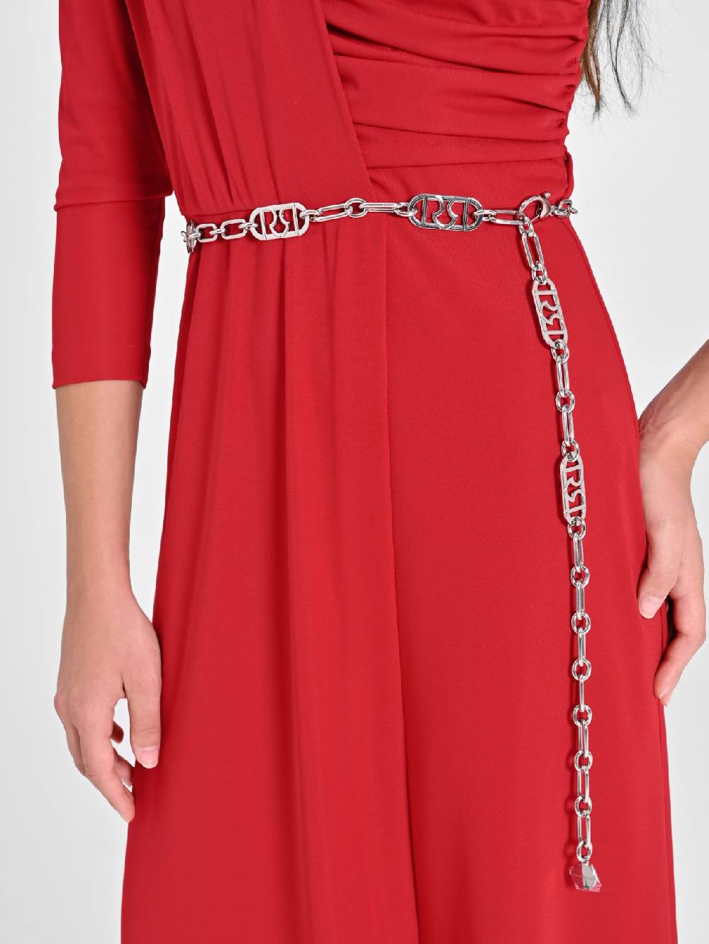 Rinascimento Cintura Monogram Chain Argento