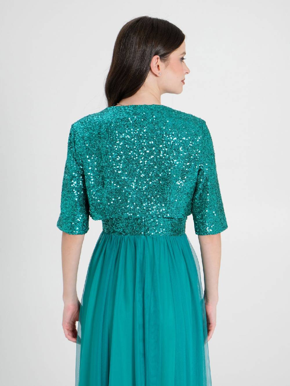 Rinascimento Coprispalle Aperto In Paillettes