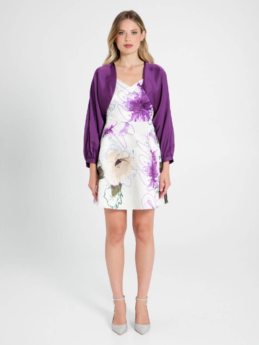 Rinascimento Coprispalle Con Maniche A Sbuffo