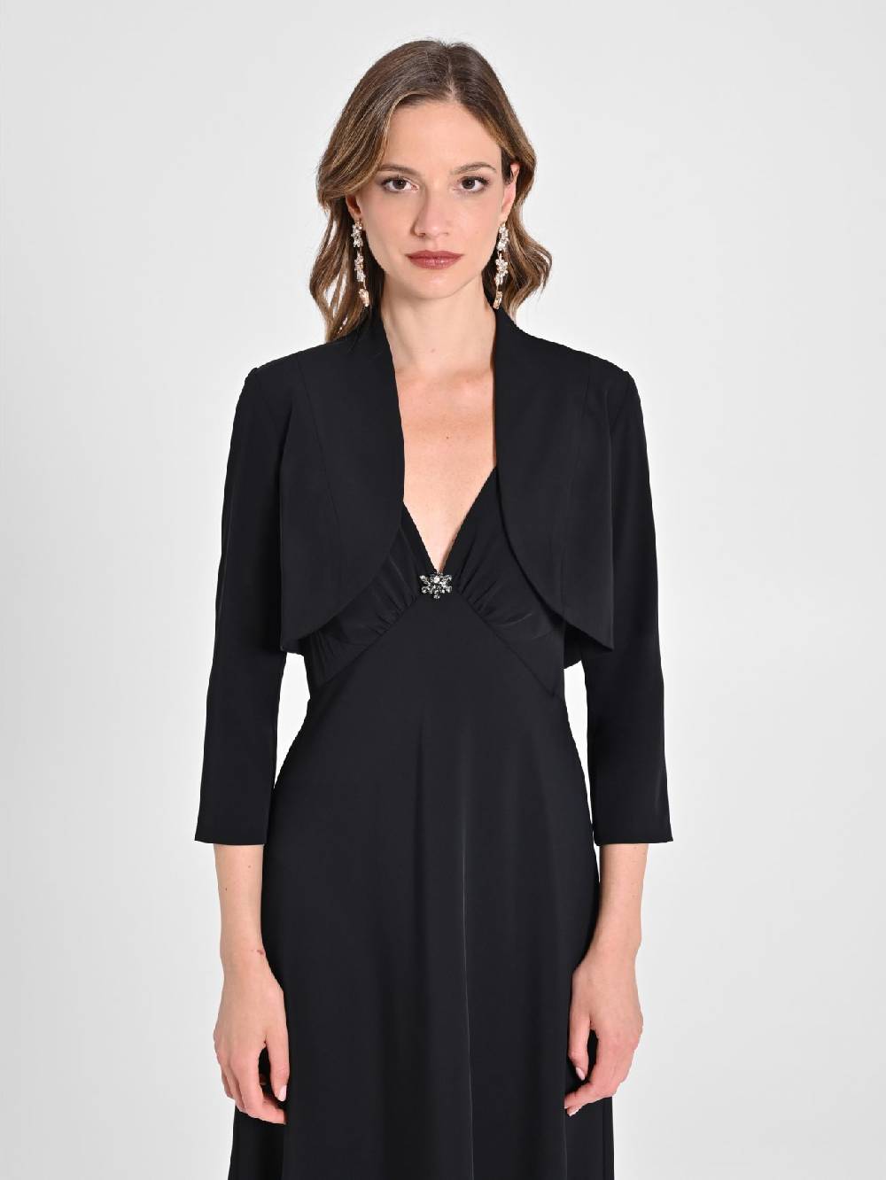 Rinascimento Coprispalle In Cady Nero