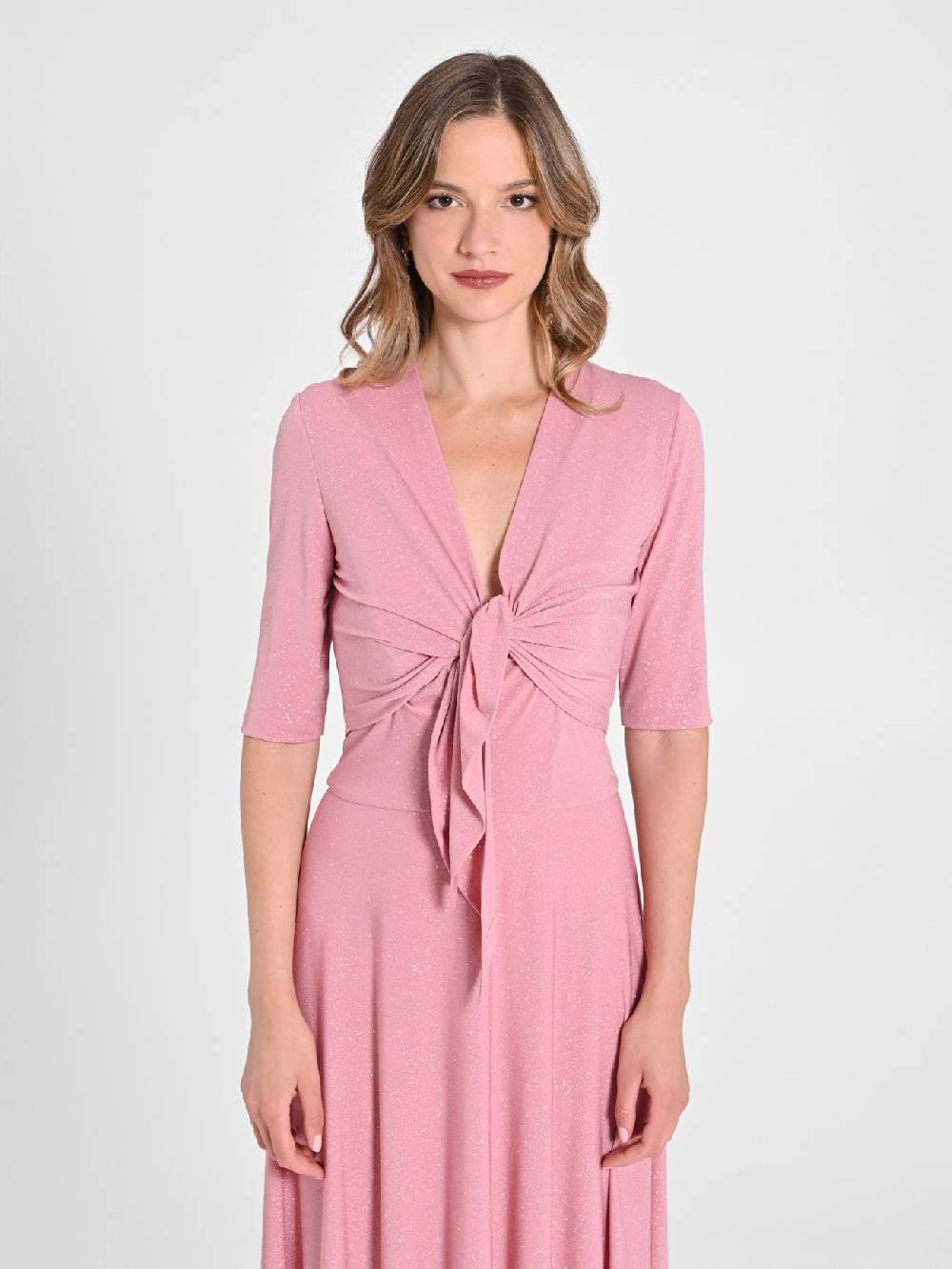 Rinascimento Coprispalle Microglitter Rosa