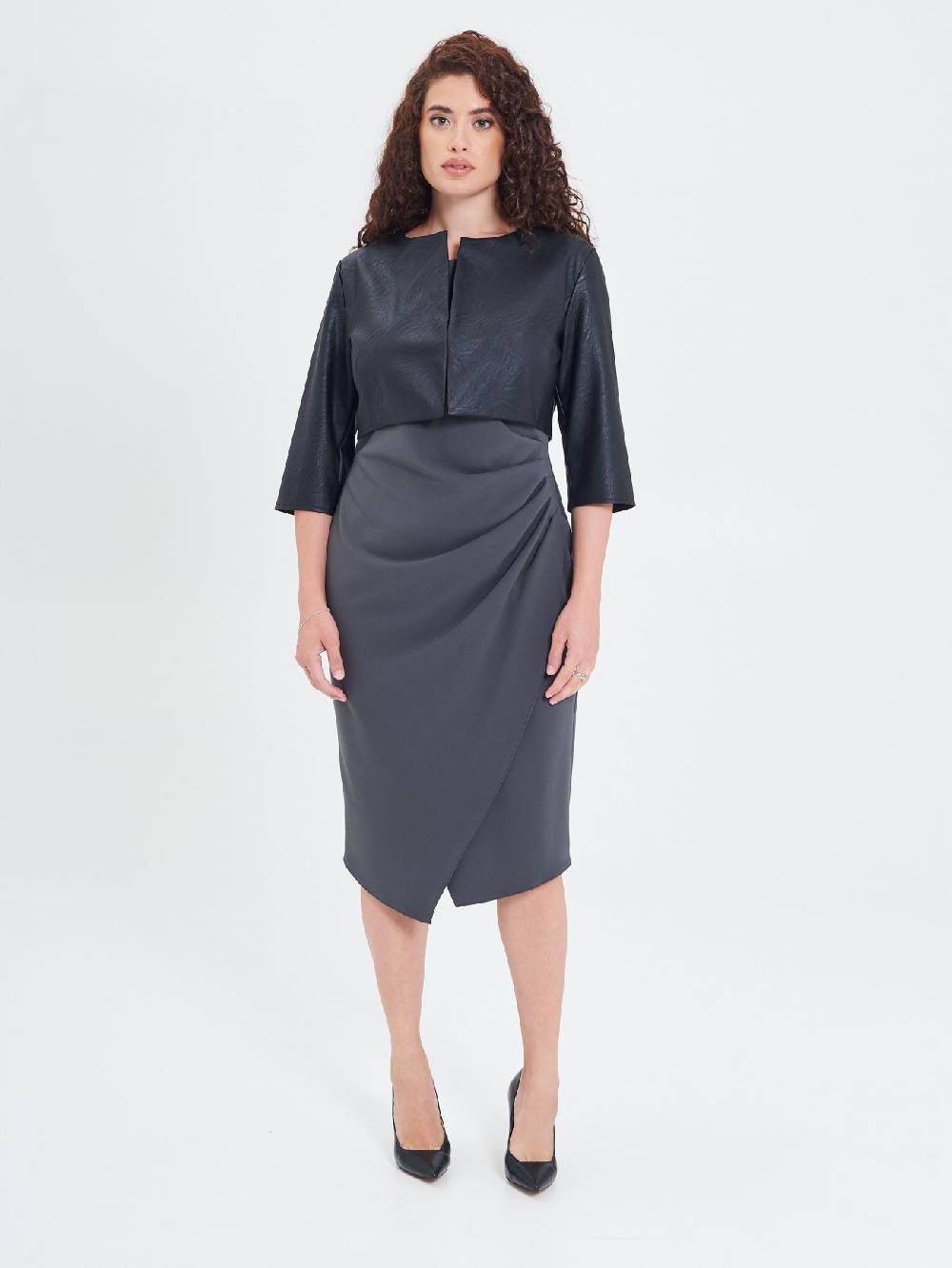 Rinascimento Coprispalle Simil Pelle