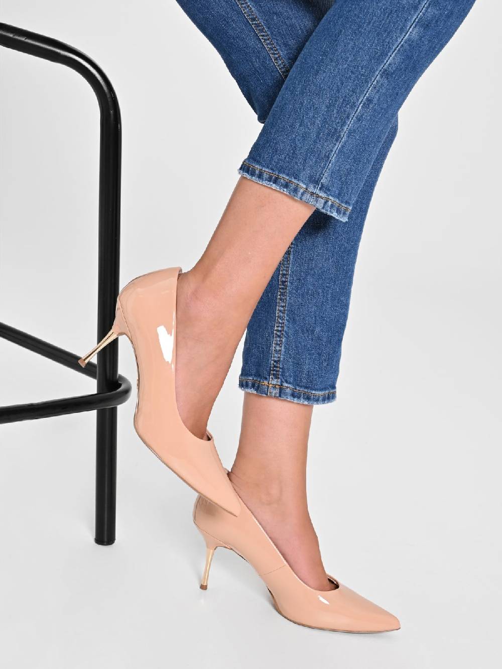 Rinascimento Decolté con Tacco Oro