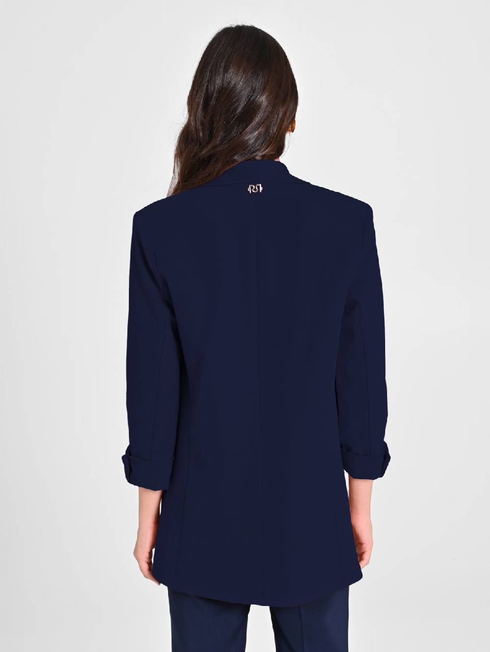 Rinascimento Giacca Aperta Blu Navy