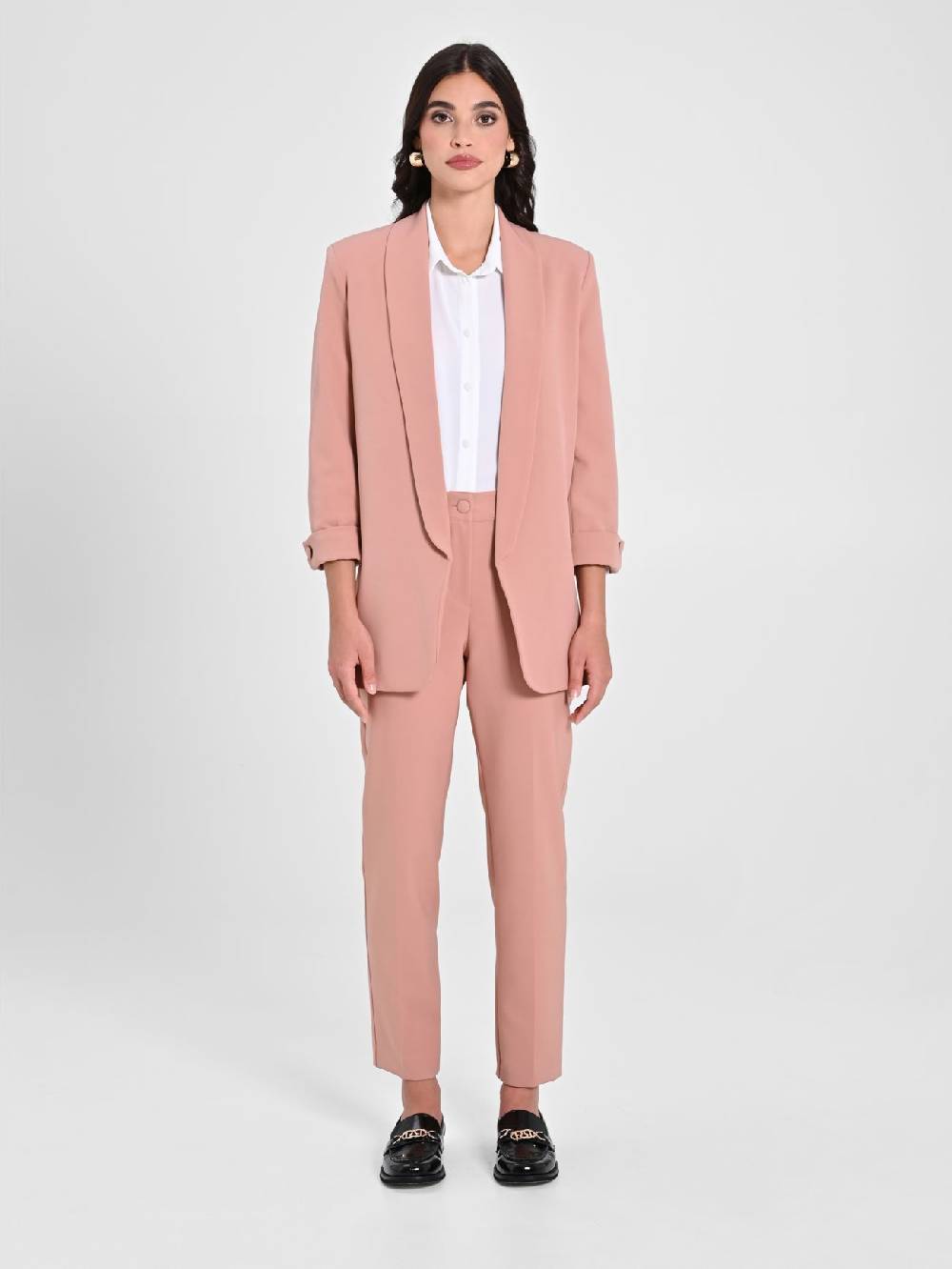 Rinascimento Giacca Aperta Rosa