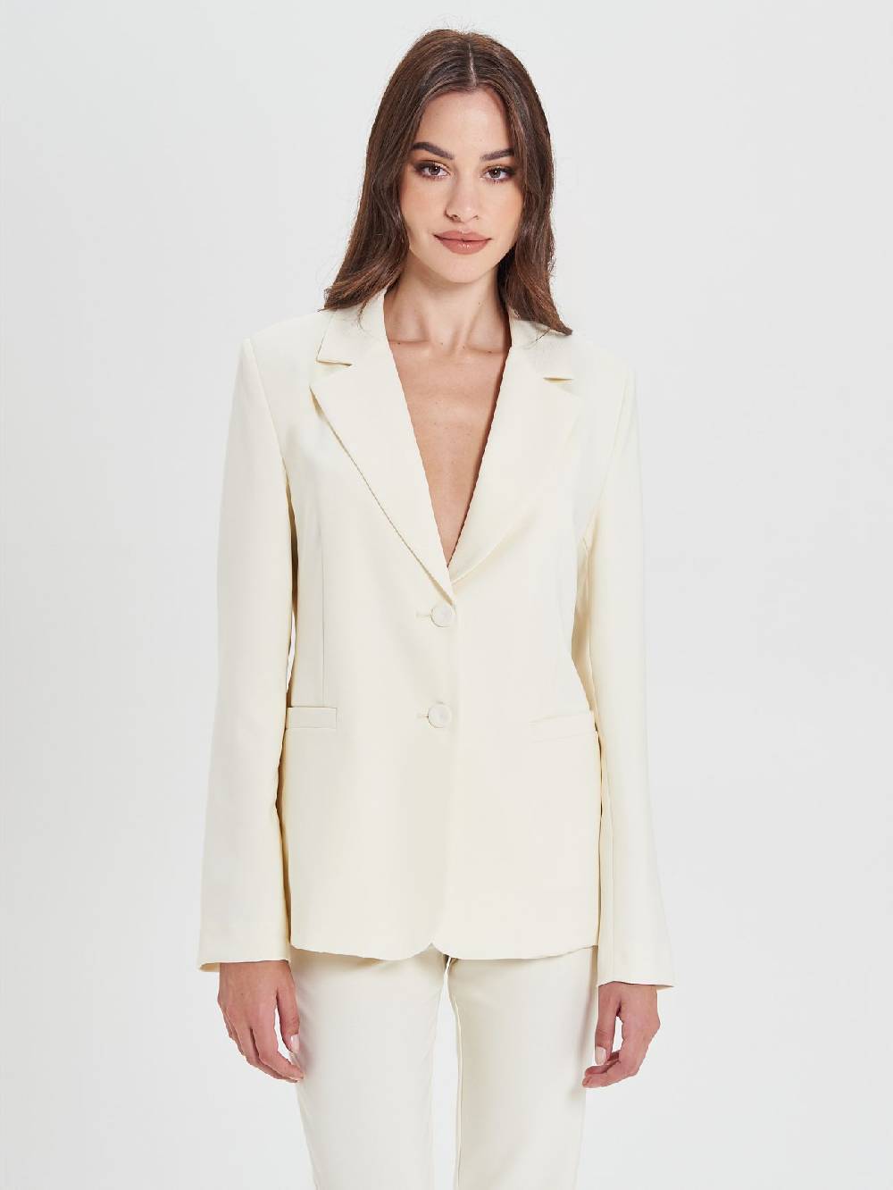 Rinascimento Giacca Bianca In Cadi Operato