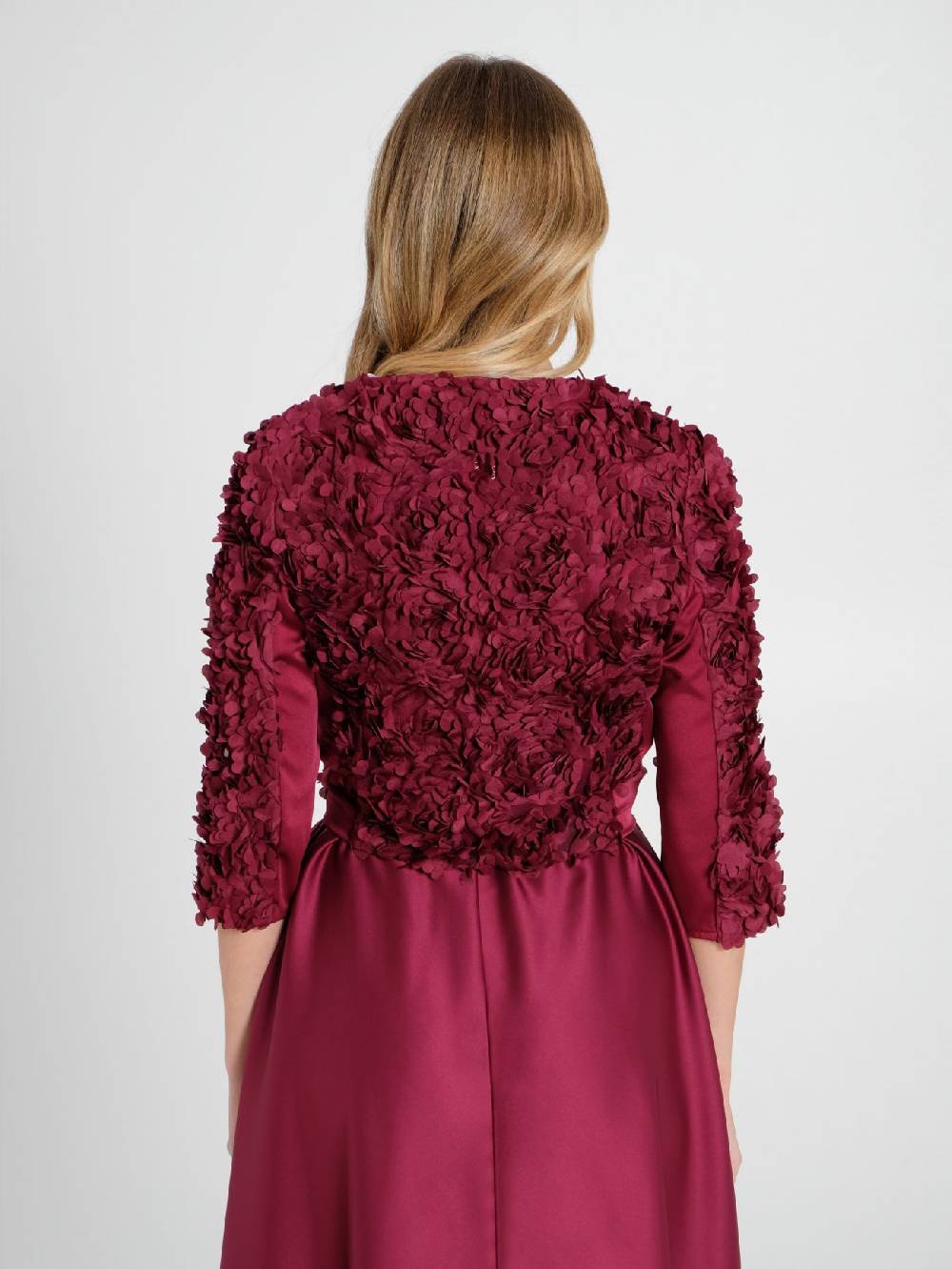 Rinascimento Giacca Bordeaux Petali