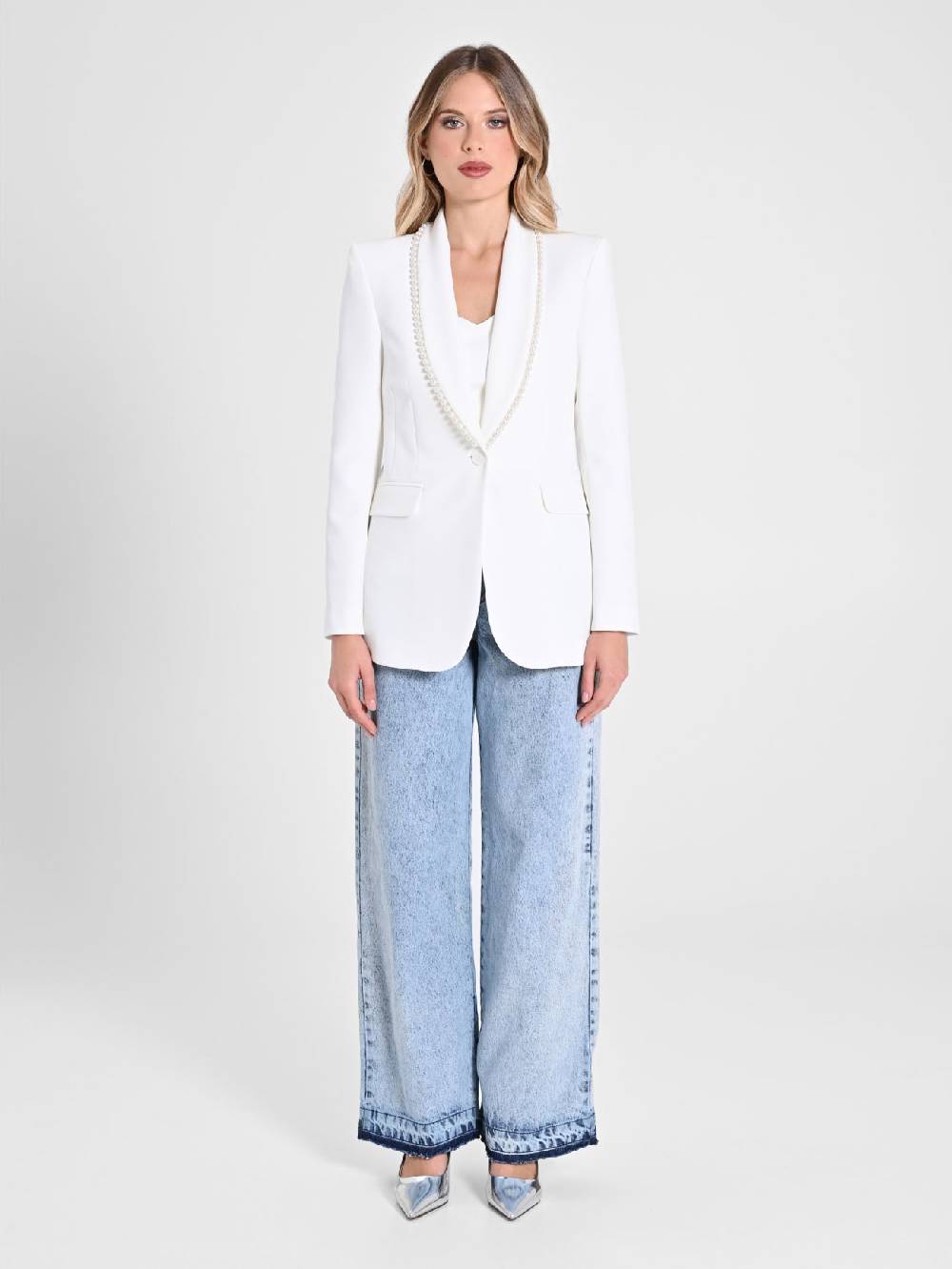 Rinascimento Giacca Con Perle