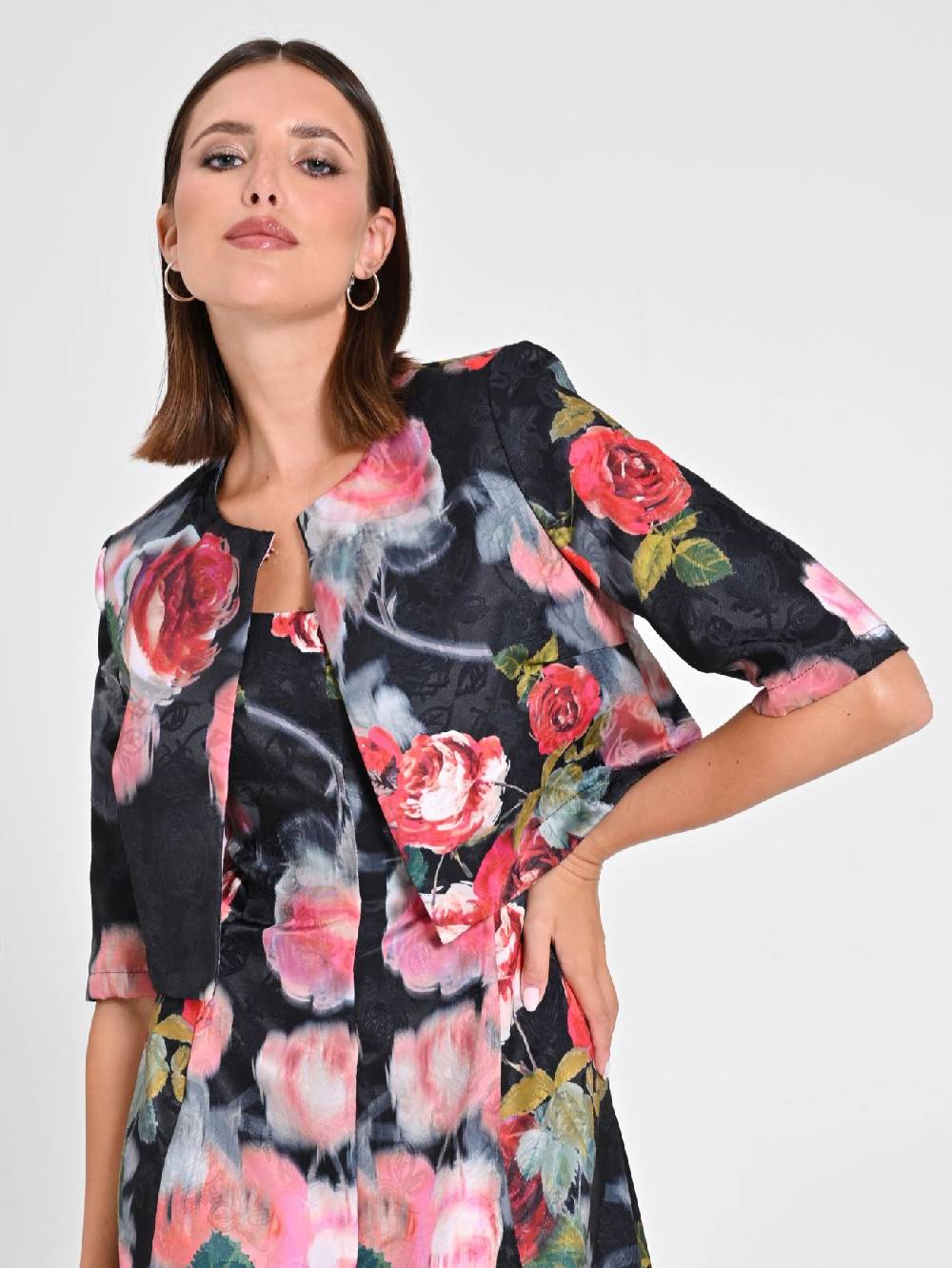 Rinascimento Giacca corta Damascata