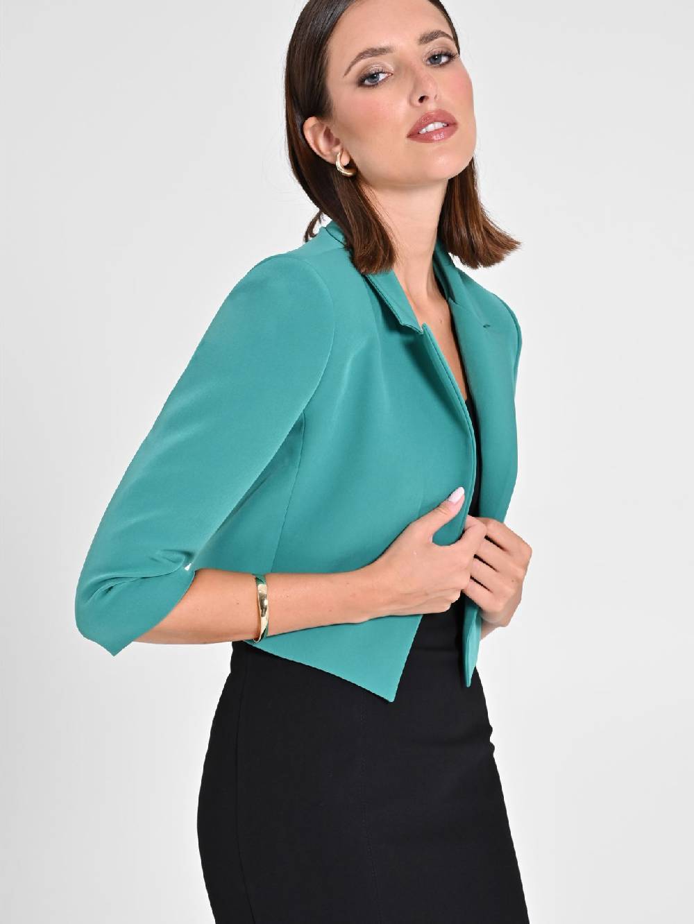 Rinascimento Giacca Corta in Tessuto Tecnico