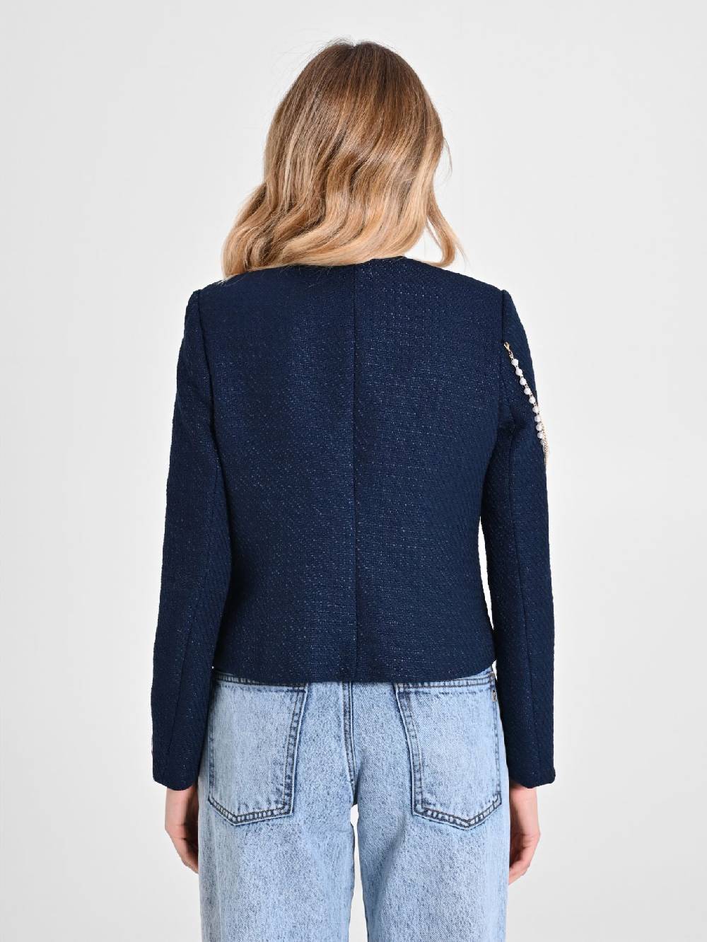 Rinascimento Giacca Corta In Tweed