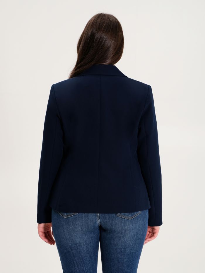 Rinascimento Giacca Curvy 6 Bottoni Blu