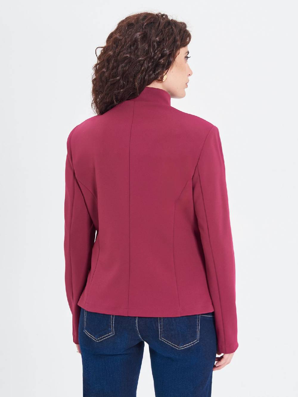 Rinascimento Giacca Curvy Bordeaux
