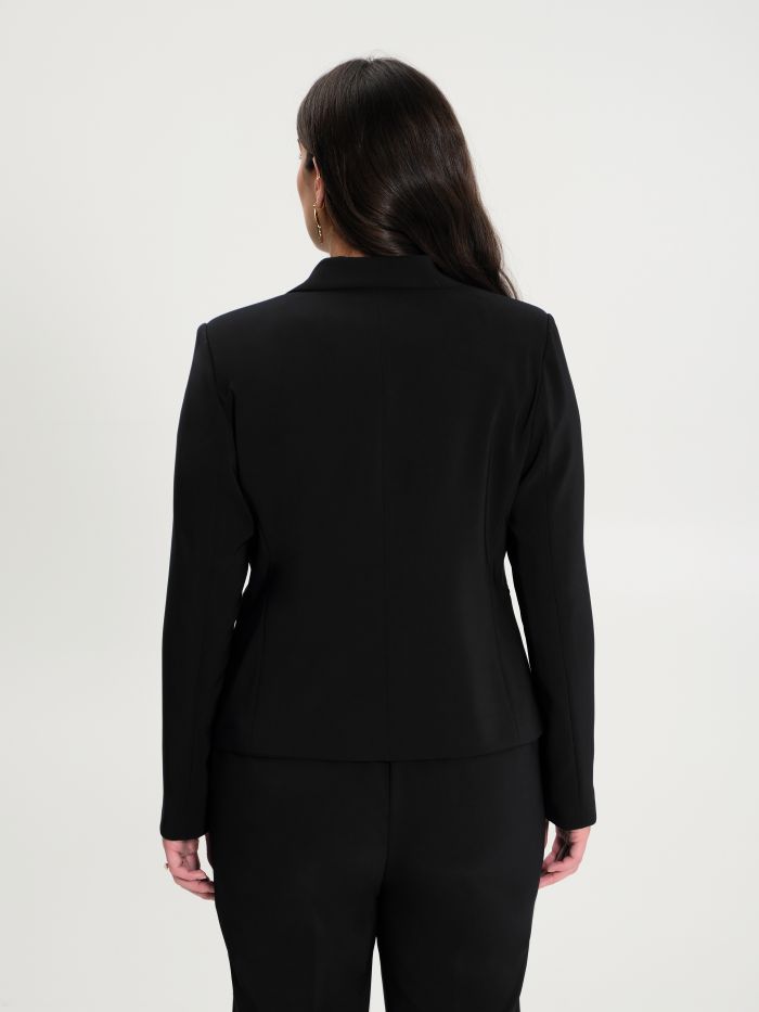 Rinascimento Giacca Curvy Monobottone Nero