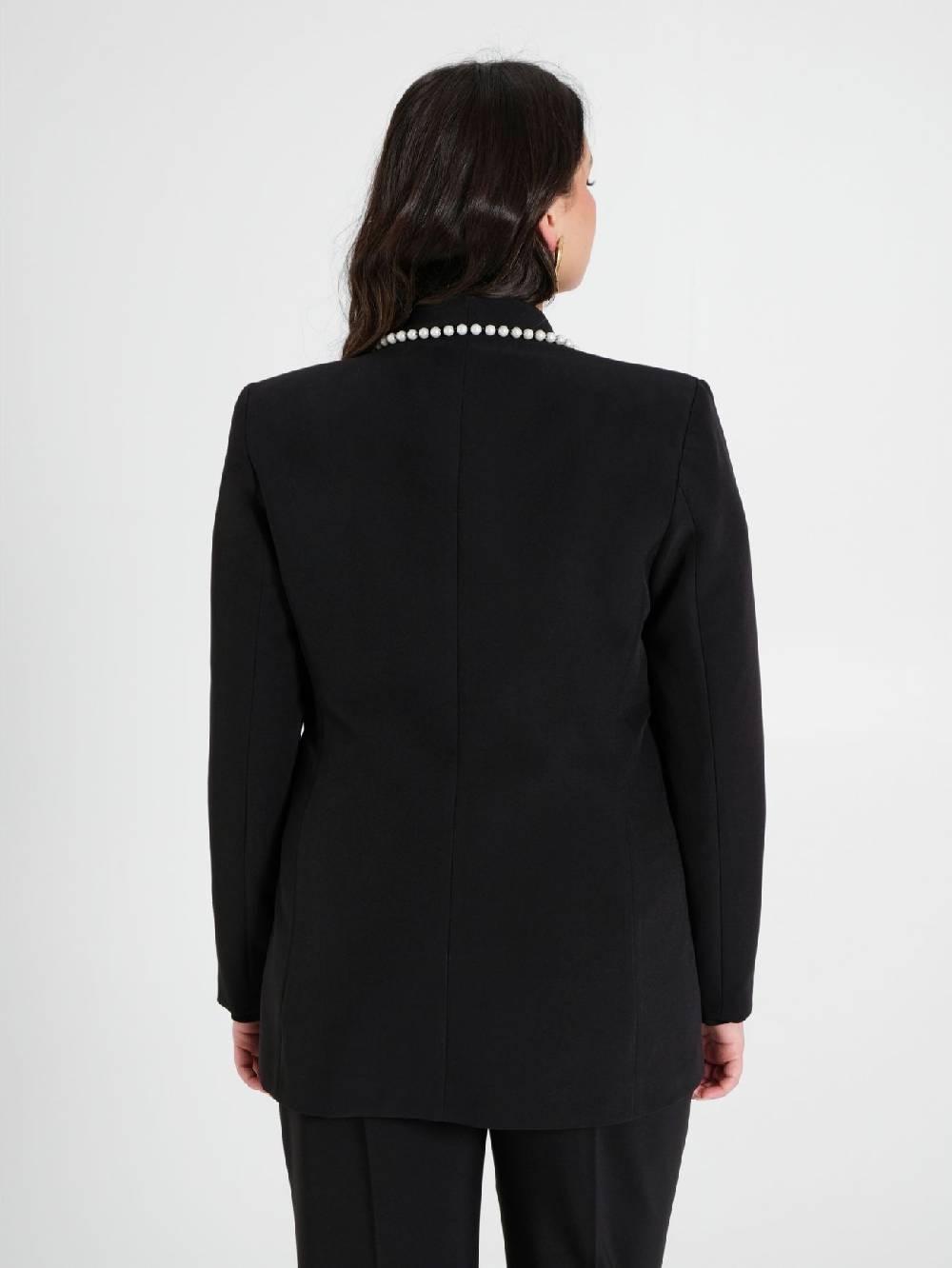 Rinascimento Giacca Curvy Perle