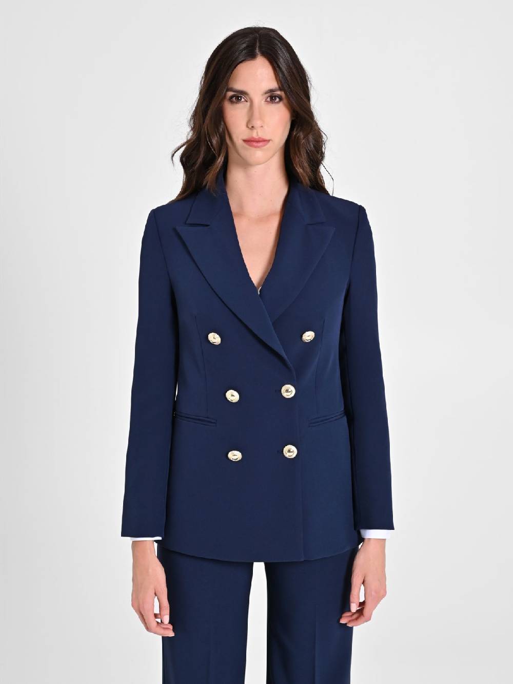 Rinascimento Giacca Doppiopetto Blu