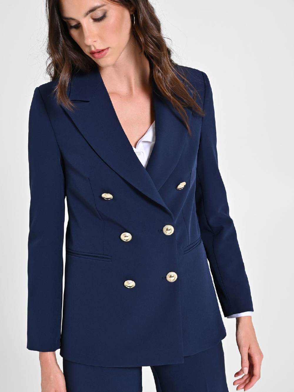 Rinascimento Giacca Doppiopetto Blu