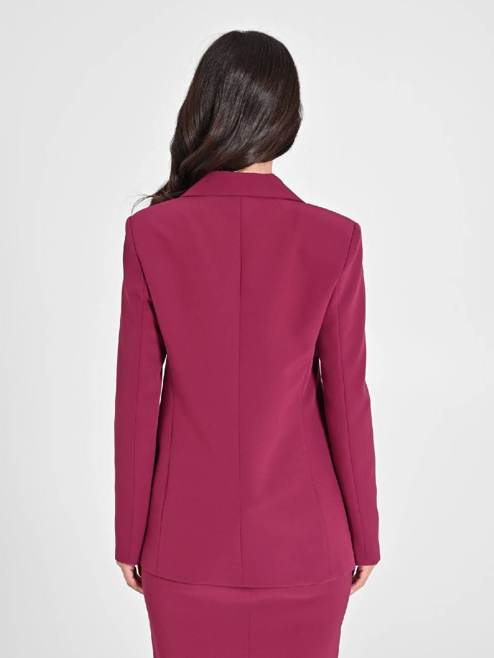 Rinascimento Giacca Doppiopetto Bordeaux Donna