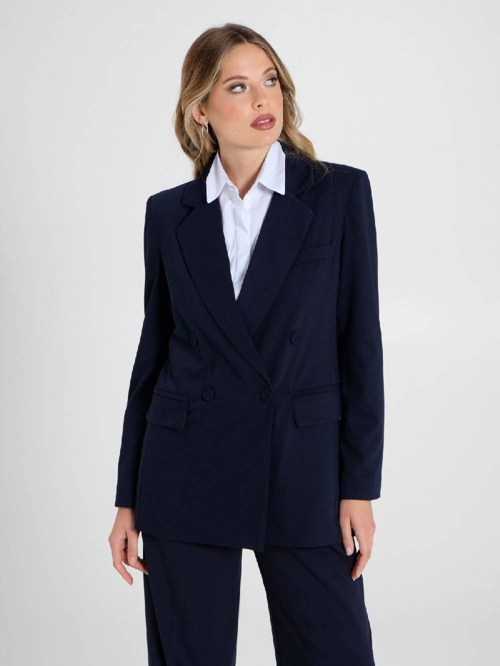 Rinascimento Giacca Doppiopetto misto Lana