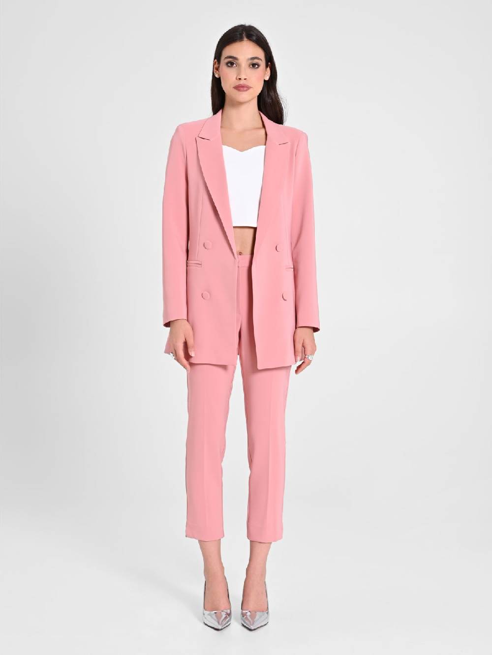 Rinascimento Giacca Doppiopetto Rosa