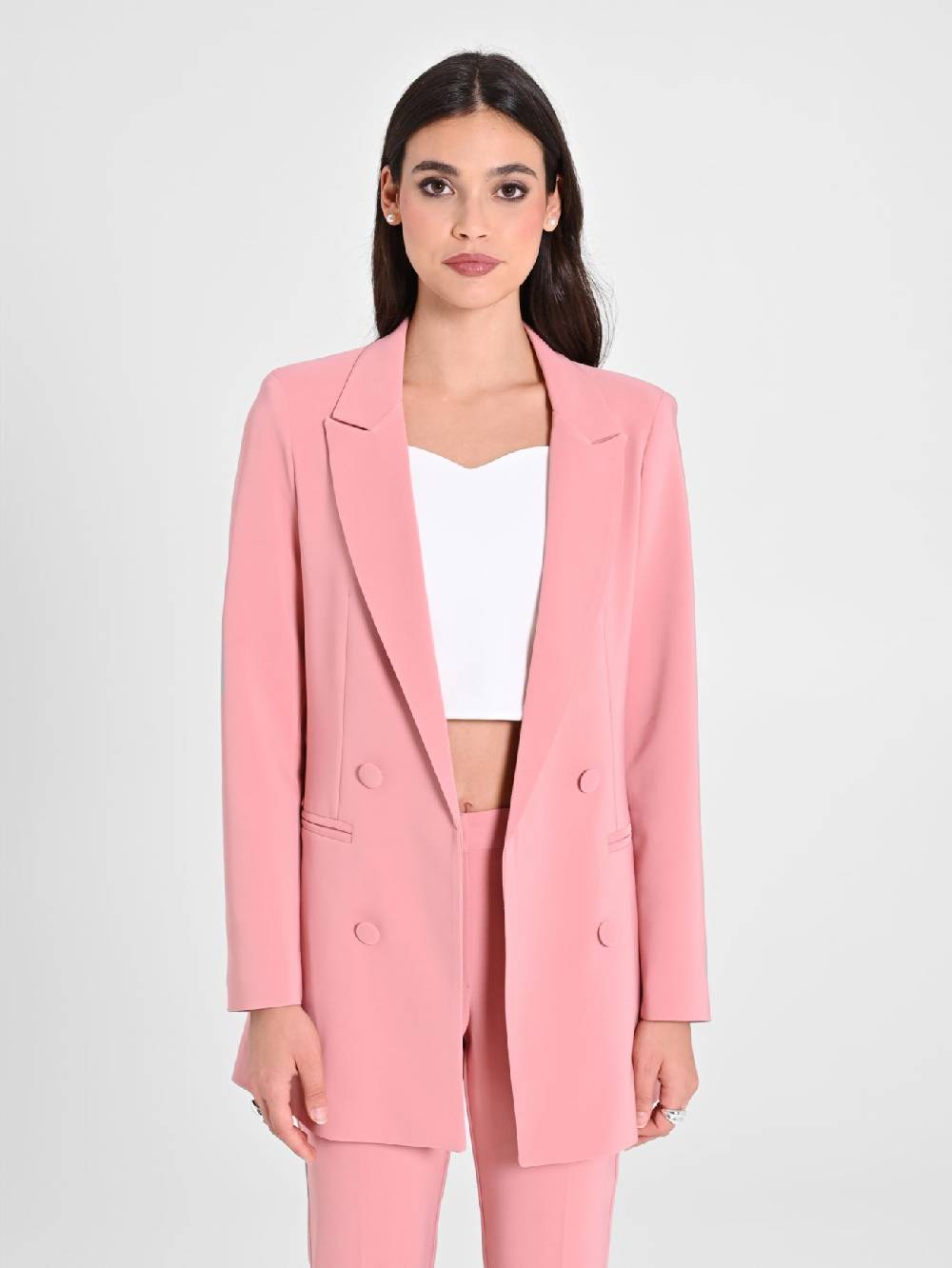 Rinascimento Giacca Doppiopetto Rosa