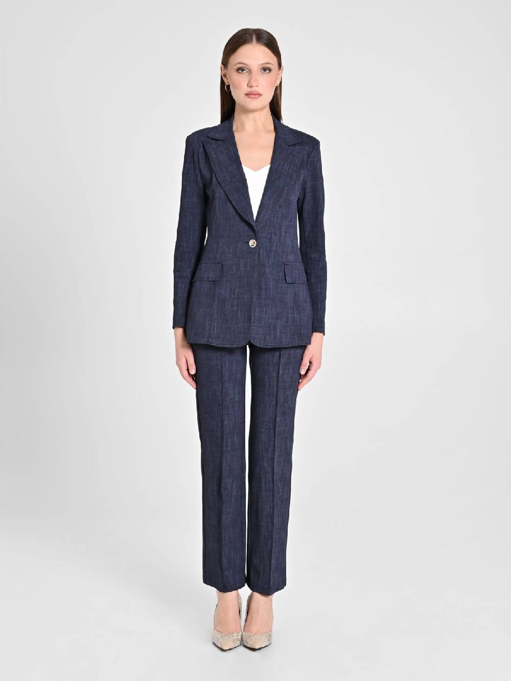 Rinascimento Giacca Effetto Denim