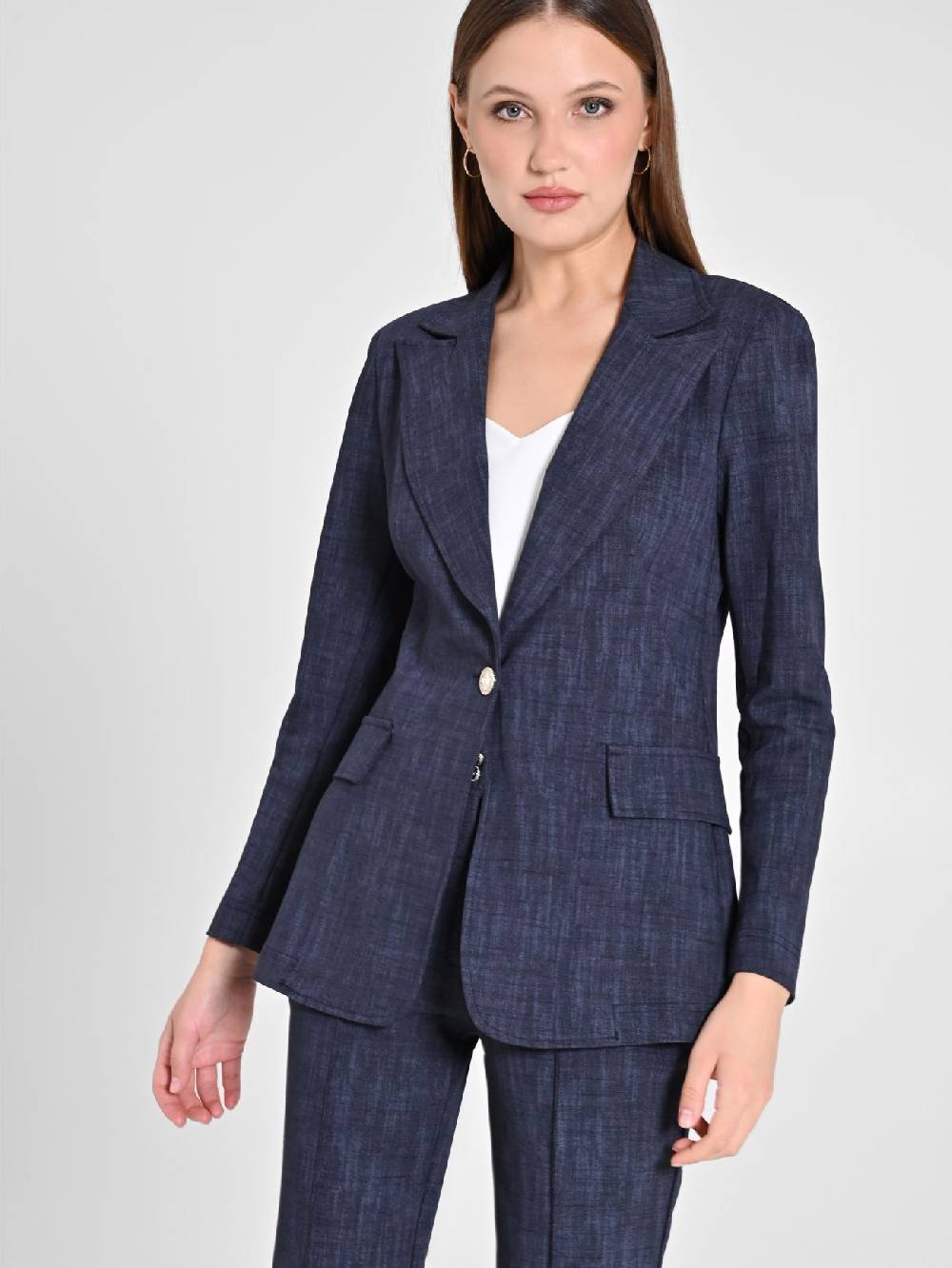 Rinascimento Giacca effetto Denim