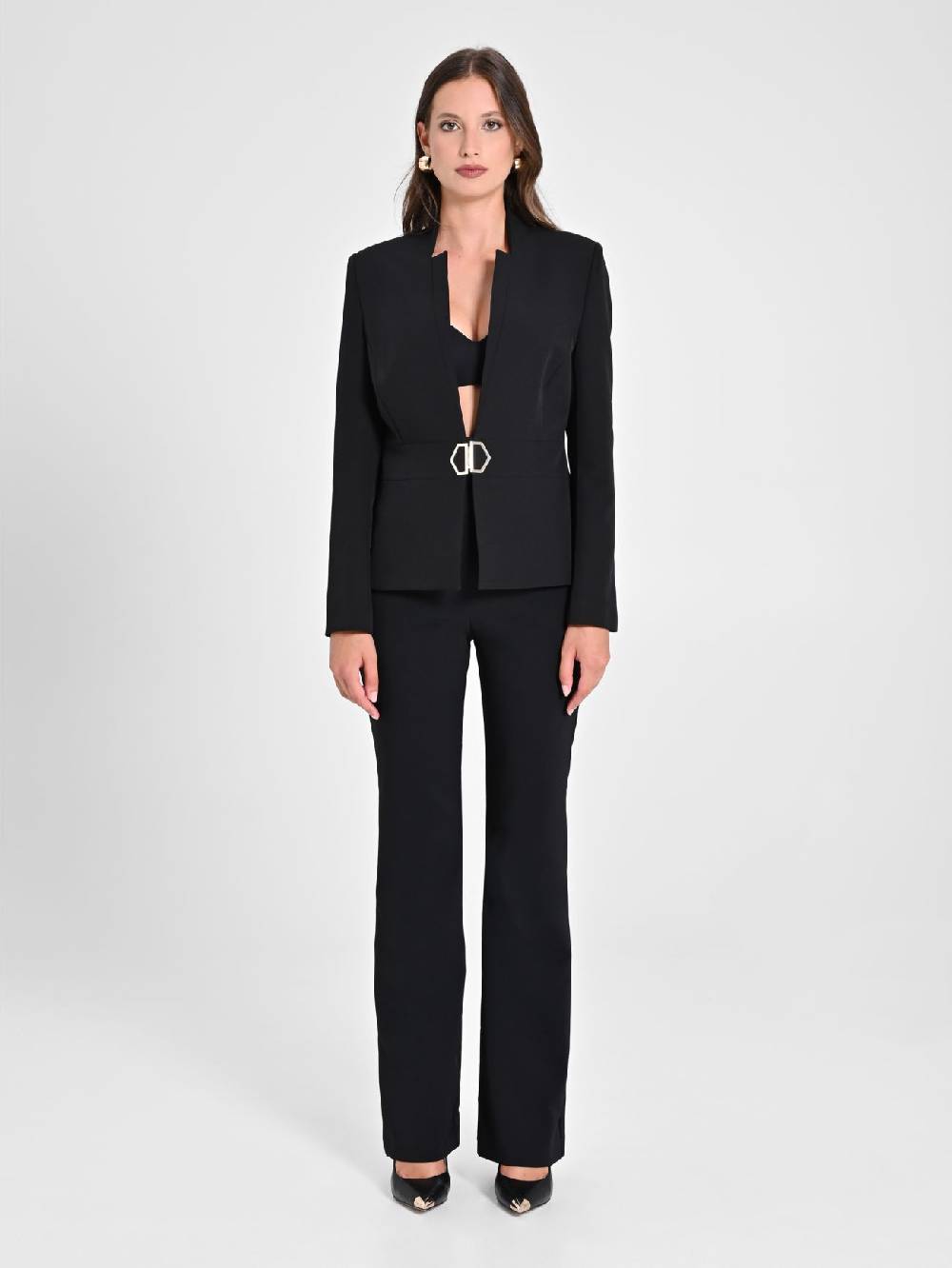 Rinascimento Giacca Fibbia Geometrica Donna