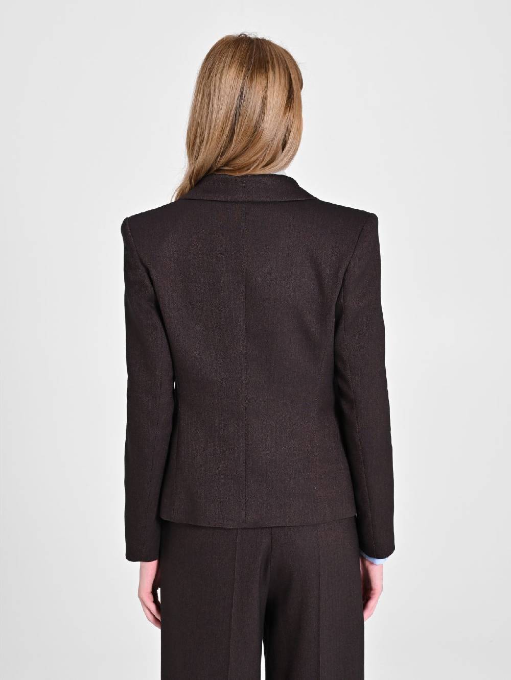 Rinascimento Giacca In Poliviscosa Marrone